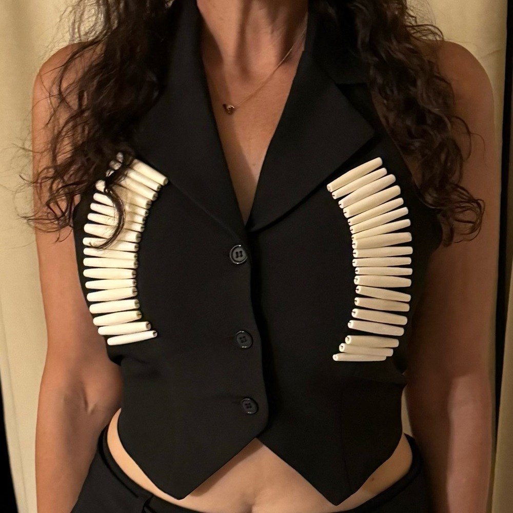 Janet Jackson Copycat Vest